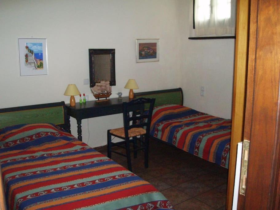 Villa With Breathtaking Views And Private Beach Agios Dimitrios  Luaran gambar