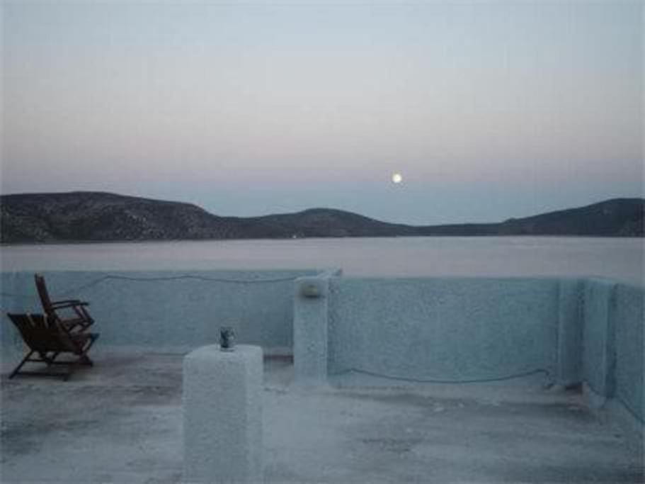Villa With Breathtaking Views And Private Beach Agios Dimitrios  Luaran gambar